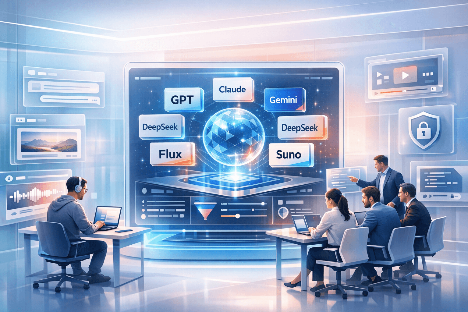 Единая AI платформа Dinkin для частных пользователей и организаций