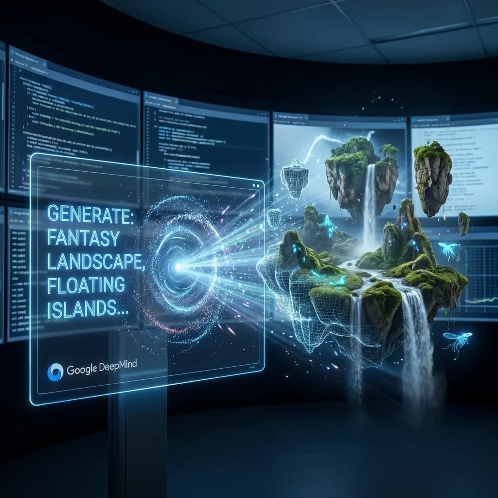 Project Genie от Google: Полный гид по AI-генератору игр — история, технологии Genie 3 и революция в геймдеве 2026