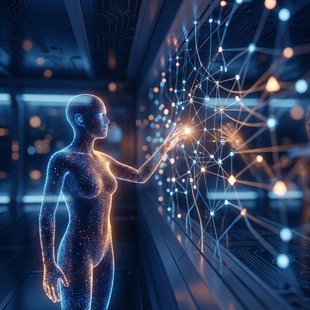 Футуристичный мир ИИ