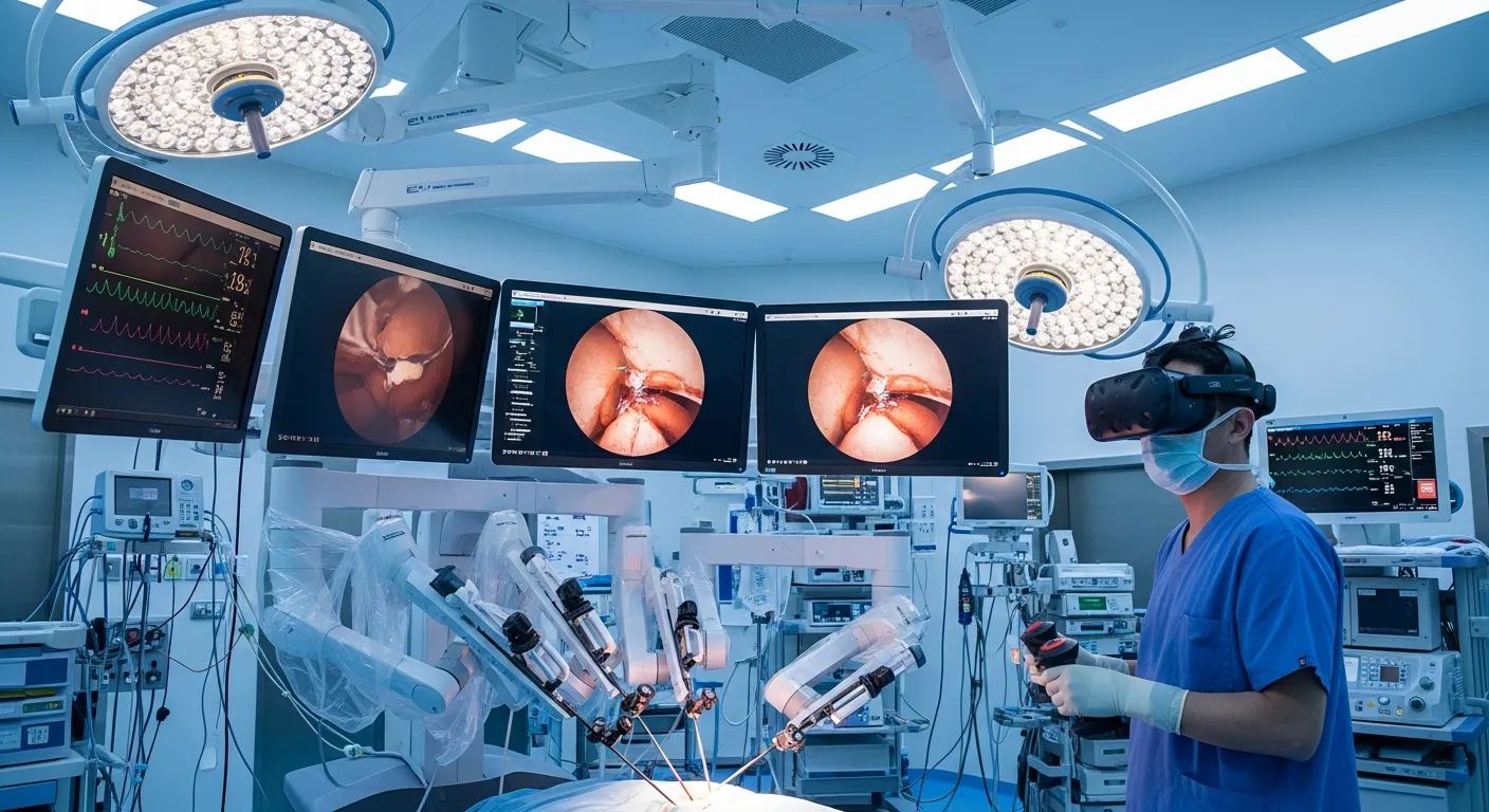 Роботизированная хирургия с удаленным управлением