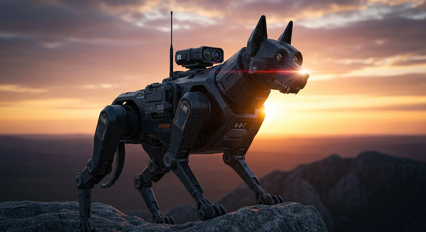Военный робот-пес