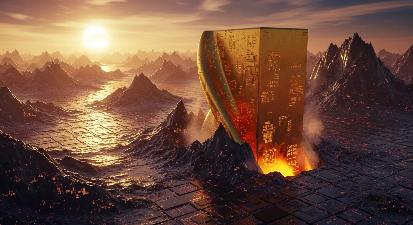 Горы микрочипов, превращающиеся в золото