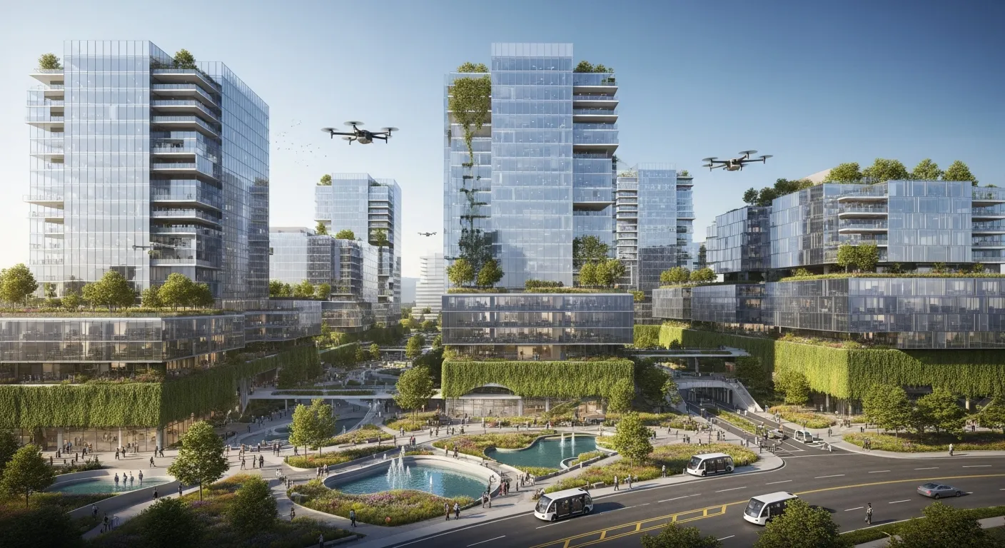 Футуристический кампус OpenAI в 2026 году